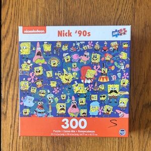 Nick ‘90s SpongeBob SquarePants 300pc Puzzle